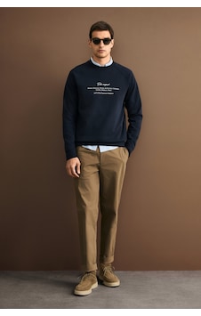 Lufian Cole Erkek Sweatshirt 112030199 Lacivert Lufian Cole Erkek Sweatshirt 112030199 Lacivert