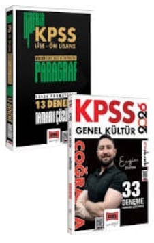 Yargı Yayınları 2026 Kpss Lise - Ön Lisans Paragraf Ve Genel Kültür Coğrafya Deneme Seti Yargı Yayınları 2026 Kpss Lise - Ön Lisans Paragraf Ve Genel Kültür Coğrafya Deneme Seti