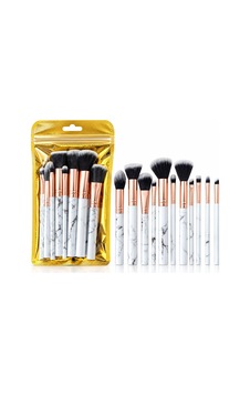 Mujgan Mjgn-316 Makyaj Fırça Seti 10 Parça Mermer Desenli Rose Gold Yüz Ve Göz- 12'li Paket Mujgan Mjgn-316 Makyaj Fırça Seti 10 Parça Mermer Desenli Rose Gold Yüz Ve Göz- 12'li Paket