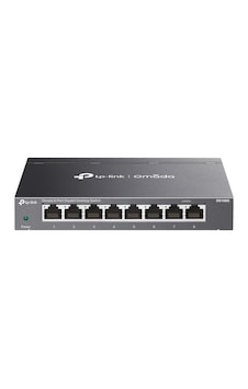 TP-Link Omada DS108G 8 Port Gigabit Masaüstü Metal Kasa Switch TP-Link Omada DS108G 8 Port Gigabit Masaüstü Metal Kasa Switch