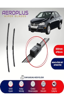 Aeroplus VW Jetta Muz Silecek Takımı 2006-2011 Aeroplus VW Jetta Muz Silecek Takımı 2006-2011