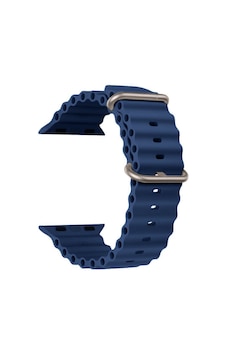 Fitcase Apple Uyumlu Watch 42/44/45/49 MM Ocean Silikon Kordon Fitcase Apple Uyumlu Watch 42/44/45/49 MM Ocean Silikon Kordon