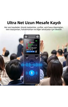 32 Gb Uzun Mesafe Hd Dijital Ses Kayıt Cihazı - Toplantı, Röportaj Ve Ders Kaydedici Hs32 Tg 5klfk5h 32 Gb Uzun Mesafe Hd Dijital Ses Kayıt Cihazı - Toplantı, Röportaj Ve Ders Kaydedici Hs32 Tg 5klfk5h