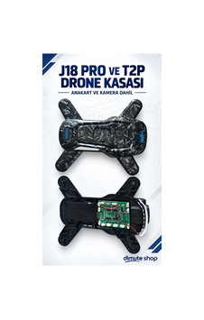 J18 Pro / T2p Drone Kasası - Anakart Ve Kamera Dahil Kasa - 921039154 J18 Pro / T2p Drone Kasası - Anakart Ve Kamera Dahil Kasa - 921039154