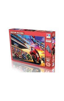 Ks Games Puzzle Motor Racing 50 Parça Ks Games Puzzle Motor Racing 50 Parça