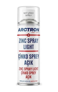 Arctron Çinko - Galvaniz Sprey - Açık 400 Ml Arctron Çinko - Galvaniz Sprey - Açık 400 Ml