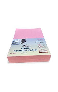 Masis A4 Renkli Fotokopi Kağıdı 500 Lü Pembe Masis A4 Renkli Fotokopi Kağıdı 500 Lü Pembe