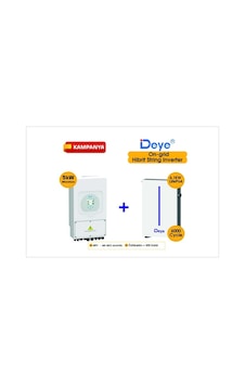 Deye 5 Kw On-grid Hibrit Monofaze Paketi Lv 48v Deye 5 Kw On-grid Hibrit Monofaze Paketi Lv 48v