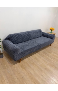 Bibaha Peluş Lastikli Koltuk Örtüsü 3 Kişilik Yıkanabilir Esnek Koltuk Kılıf Antrasit Diğer Bibaha Peluş Lastikli Koltuk Örtüsü 3 Kişilik Yıkanabilir Esnek Koltuk Kılıf Antrasit Diğer