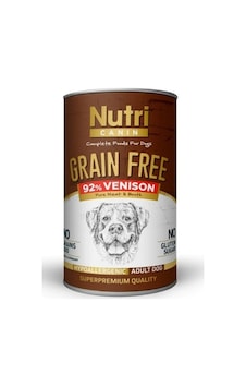 Nutri Canin Tahılsız %92 Geyik Etli Konserve Yetişkin Köpek Maması 400 G Nutri Canin Tahılsız %92 Geyik Etli Konserve Yetişkin Köpek Maması 400 G
