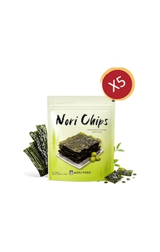 Nori Food Zeytinyağında Kavrulmuş Nori Yosun Cipsi 20 Yaprak X 0,4g 8g 5'li Paket Nori Food Zeytinyağında Kavrulmuş Nori Yosun Cipsi 20 Yaprak X 0,4g 8g 5'li Paket