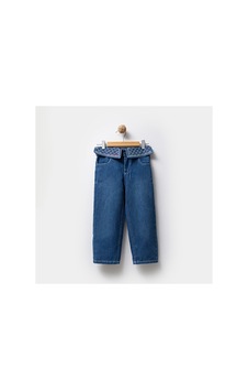 Overdo Kids Kız Çocuk 5-8 Yaş Taş Detaylı Baskılı Kot Pantolon Koyu Mavi Overdo Kids Kız Çocuk 5-8 Yaş Taş Detaylı Baskılı Kot Pantolon Koyu Mavi