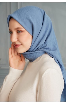 Harem Scarf Amor Eşarp - Mavi - Mavi