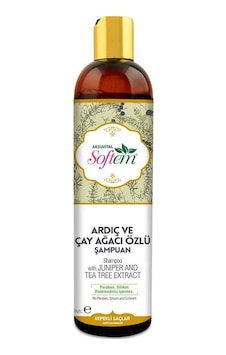 Softem Ardıç ve Çay Ağacı Özlü Bitkisel Şampuan 400 ML Softem Ardıç ve Çay Ağacı Özlü Bitkisel Şampuan 400 ML