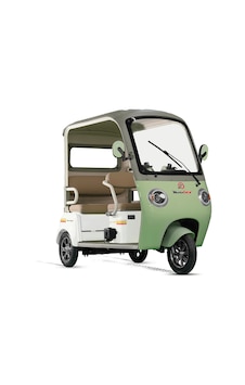 Motolux Fx 23 Üç Tekerli Elektrikli Motosiklet Beyaz Yeşil