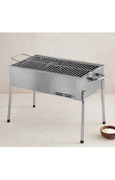 Paslanmaz Portatif Mangal 70 Cm Ayaklı Standlı Çr
