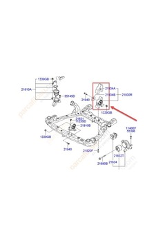 Hyundai Sonata Motor Takoz Arka 2006-2011 219303k300 2.0 Crdı Hyundai Sonata Motor Takoz Arka 2006-2011 219303k300 2.0 Crdı