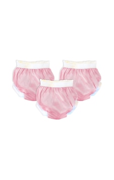 Sema Baby 3'lü Lüks Alıştırma Külodu 10-15 KG Pembe Sema Baby 3'lü Lüks Alıştırma Külodu 10-15 KG Pembe