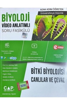 Biyoloji Bitki Biyoloji Canlılar ve Çevre Konu Anlatımlı Soru Bankası - Çap Yayınları Biyoloji Bitki Biyoloji Canlılar ve Çevre Konu Anlatımlı Soru Bankası - Çap Yayınları