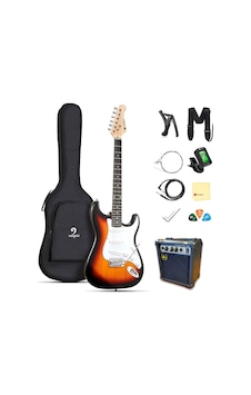 Vangoa Elektro Gitar Seti Sunburst Vangoa Elektro Gitar Seti Sunburst