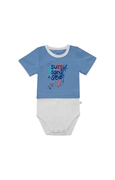 Organicera Organicera Organik Tshirt Body,Mavi Organicera Organicera Organik Tshirt Body,Mavi