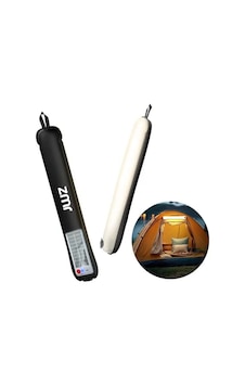 Zmr Zmr-385 Katlanır Şişirilebilir Beyaz Ledli Aydınlatma Tüpü Usb Güneş Enerjisi Şarjlı Armatür