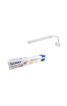 Sobo Akvaryum Klipsli Led Askı Lamba 6w 24 Cm Beyaz+pembe Sb-cl6w