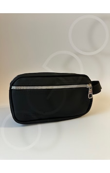 Ogdo - Erkek Siyah Deri Portföy Clutch Ve Günlük El Çantası 1 Siyah