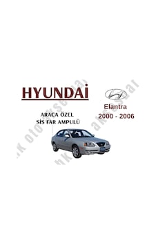Hyundai Elantra 2000-2006 Araca Özel Sis Far Ampulü H3 Hyundai Elantra 2000-2006 Araca Özel Sis Far Ampulü H3