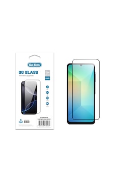Galaxy A06 Uyumlu Go Des Og Glass Antistatik Temperli Cam Ekran Koruyucu Şeffaf