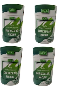 Nurs Ballı ve Pekmezli Çam Kozalağı Macunu 4 x 240 G Nurs Ballı ve Pekmezli Çam Kozalağı Macunu 4 x 240 G