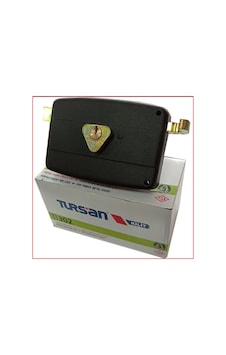 Tursan Standart Silindirli Tirajlı Kilit Oval Karşılıksız 302 K