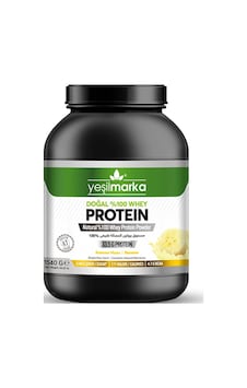 Yeşilmarka Doğal Whey Protein Tozu - Anamur Muzu 1540 Gr Yeşilmarka Doğal Whey Protein Tozu - Anamur Muzu 1540 Gr