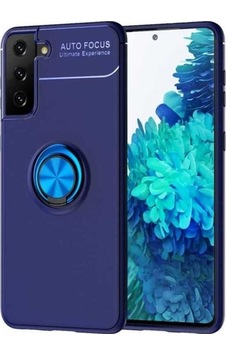 Galaxy S21 Plus Kılıf Zore Ravel Silikon Kapak Mavi Galaxy S21 Plus Kılıf Zore Ravel Silikon Kapak Mavi