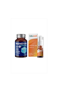 Magnezyum Complex 60 Tablet + D3 1000 Ünite Sprey 20 Ml Magnezyum Complex 60 Tablet + D3 1000 Ünite Sprey 20 Ml