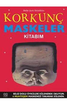 Korkunç Maskeler Kitabım - Elizabeth Miles - 1001 Çiçek Korkunç Maskeler Kitabım - Elizabeth Miles - 1001 Çiçek