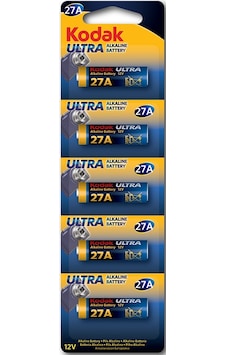 Kodak 27A Ultra Alkalin Serisi Pil 5'li Kodak 27A Ultra Alkalin Serisi Pil 5'li