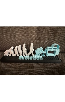 Evrimleşen İnsan 3d Baskı Figürü - Pla Malzemeli Dekoratif Masaüstü Heykeli 30 Cm Genişlik Evrimleşen İnsan 3d Baskı Figürü - Pla Malzemeli Dekoratif Masaüstü Heykeli 30 Cm Genişlik