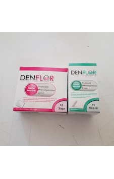 Denflor Takviye Edici Gıda 10 Saşe 10 Kapsül Denflor Takviye Edici Gıda 10 Saşe 10 Kapsül