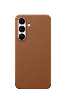 Samsung Galaxy S25 Fe Deri Kılıf - Taba Samsung Galaxy S25 Fe Deri Kılıf - Taba
