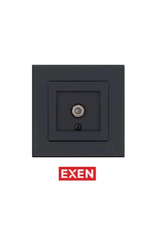 Exen Füme Uydu Prizi F Konnektör Mekanizma Exen Füme Uydu Prizi F Konnektör Mekanizma