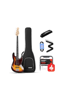 Donner Djb-510d Jb-style Bas Gitar Sunburst Donner Djb-510d Jb-style Bas Gitar Sunburst