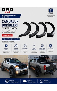 Nissan Navara D40 Çamurluk Dodikleri Nissan Navara D40 Çamurluk Dodikleri