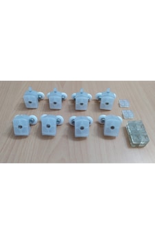 Kırılmaya Karşı Dayanıklı Duşakabin Tekerleği Şeffaf 22 Mm Teker Kırılmaya Karşı Dayanıklı Duşakabin Tekerleği Şeffaf 22 Mm Teker