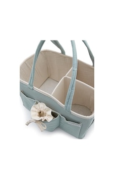Müslin Anne Organizer Çanta Mint Yeşili 0 Müslin Anne Organizer Çanta Mint Yeşili 0