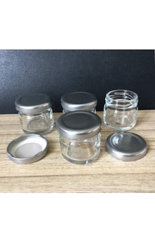 Mobilreyon - 50 Adet 29 Cc Cam Kavanoz - Gümüş Kapak - Hediyelik, Hobi, Düğün, Nişan-mini Kavanoz Genel Mobilreyon - 50 Adet 29 Cc Cam Kavanoz - Gümüş Kapak - Hediyelik, Hobi, Düğün, Nişan-mini Kavanoz Genel
