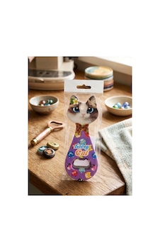 Kedi Tasarımlı Açacak 14 Cm Çok Renkli Kedi Tasarımlı Açacak 14 Cm Çok Renkli