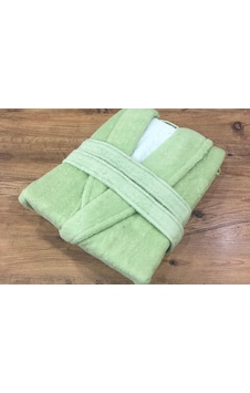 Royam Outlet İhracat Fazlası %100 Pamuklu Unisex Bornoz Yeşil Royam Outlet İhracat Fazlası %100 Pamuklu Unisex Bornoz Yeşil