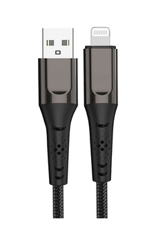 Micflip Usb-a To Lightning Data Ve Şarj Kablosu Siyah Micflip Usb-a To Lightning Data Ve Şarj Kablosu Siyah