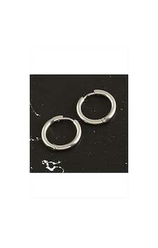 Zenviac456 Çelik Halka Küpe 1,5 Cm Zenviac45678 Gümüş Rengi Zenviac456 Çelik Halka Küpe 1,5 Cm Zenviac45678 Gümüş Rengi